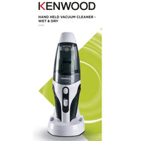 Kenwood Cordless Wet & Dry Handheld Vacuum Cleaner HVP19.000BW