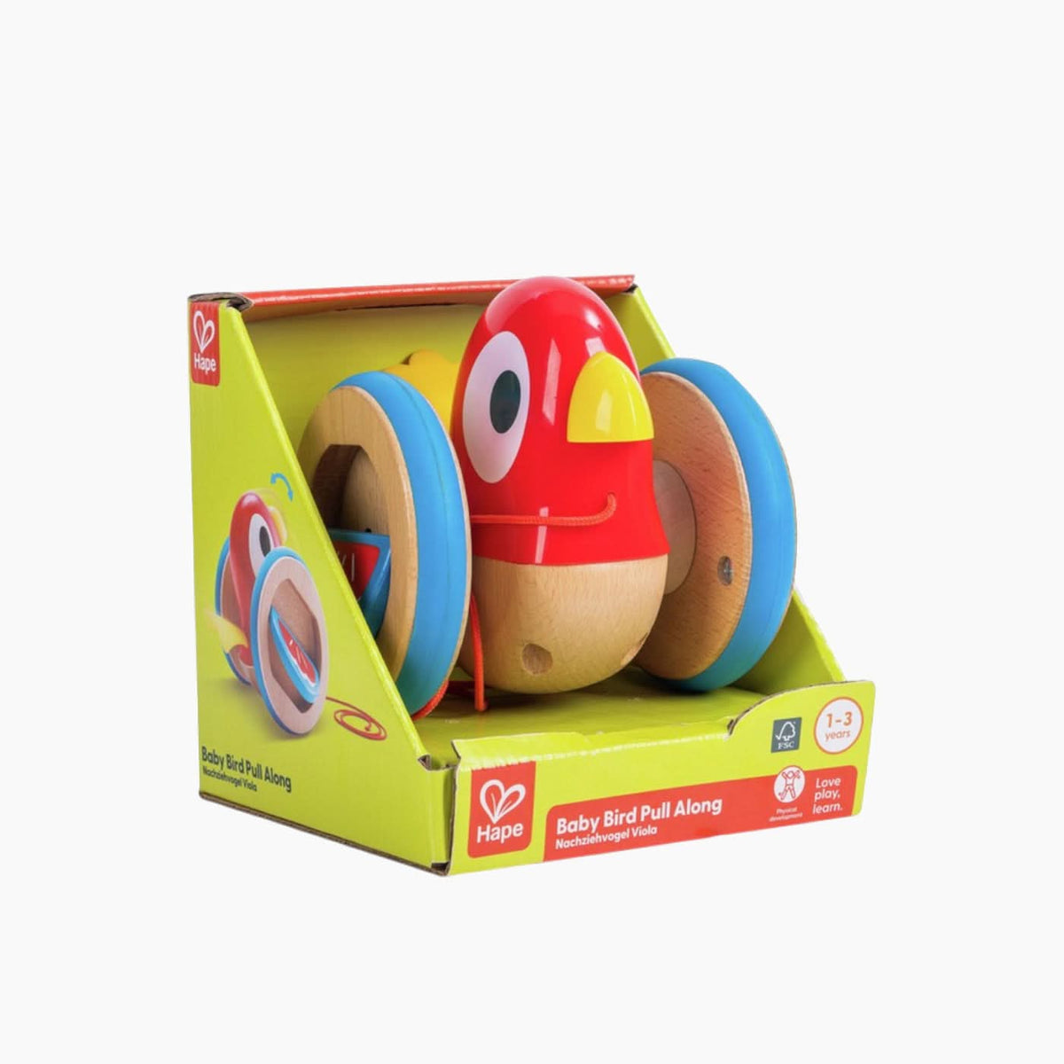 Hape Walk & Pull a Long Wooden Toy