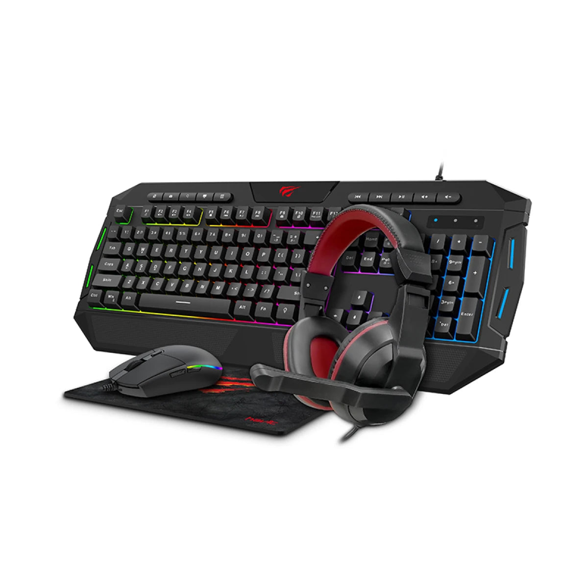 Havit KB501CM 4 in 1 Gaming Combo Complete Gaming Set