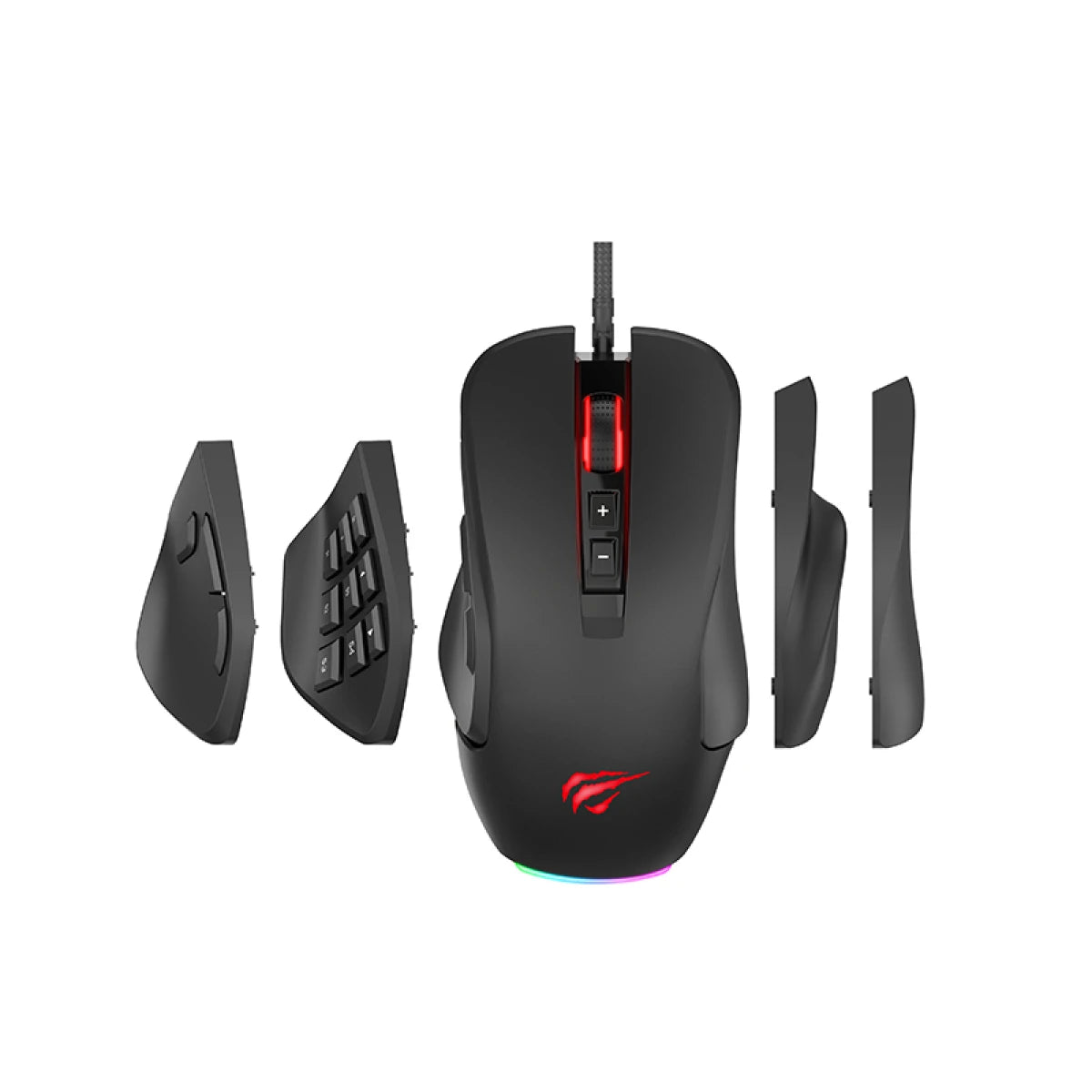 HAVIT MS900 RGB Backlit Programmable Gaming Mouse