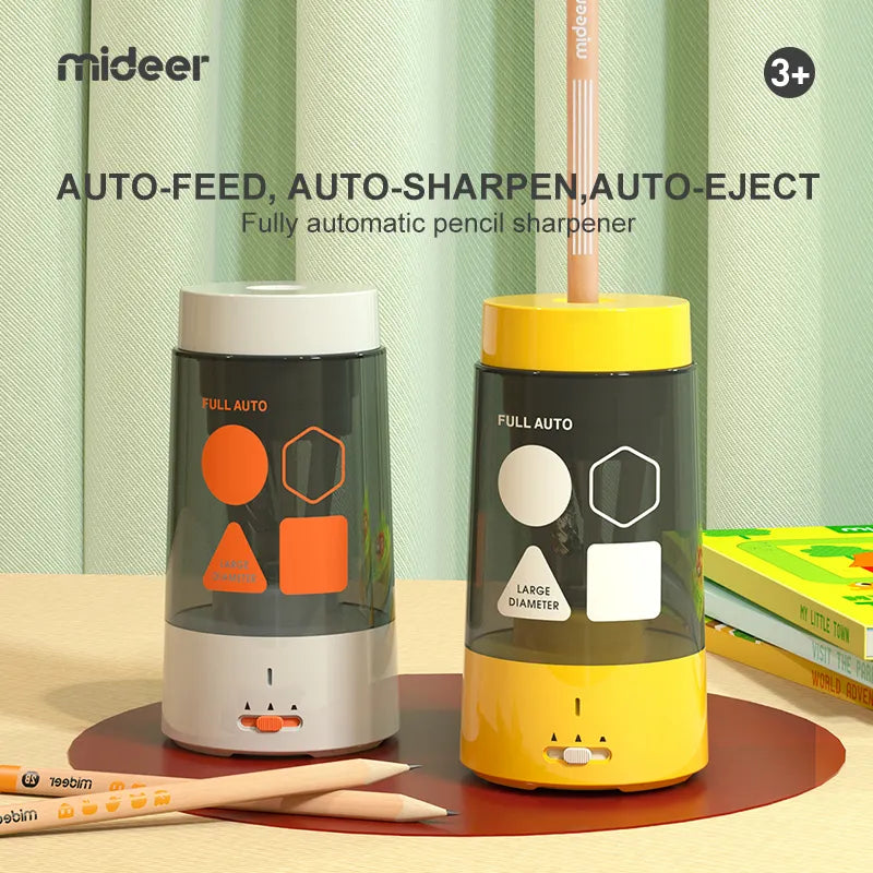 Mideer Automtic Pencil Sharpener- Cloudy Grey