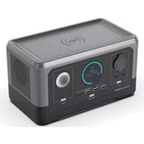 Toby's E3 Portable Power Station 300W 285Wh 76800mAh with Wireless Charging - Gray