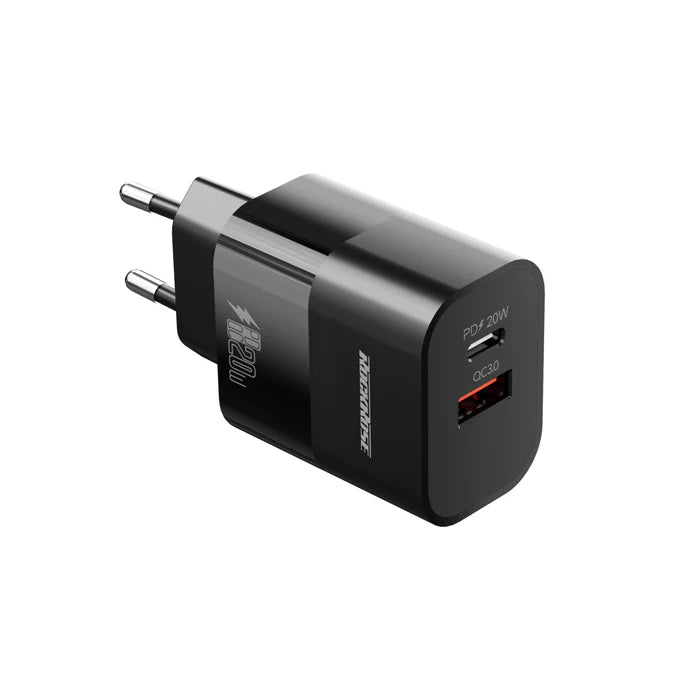 RockRose Eclipse GII 20W PD & QC 3.0 Dual Charger