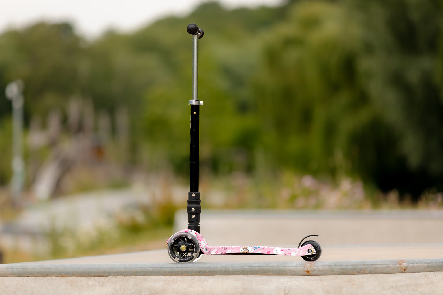 Boldcube Big 3-Wheel Scooter – Kitty Love, Age 5-10
