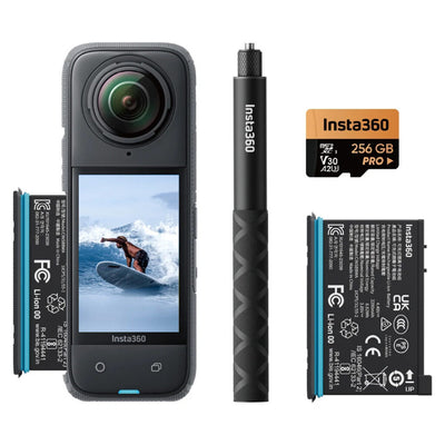 Insta360 X4 8K كاميرا مقاومة للماء بزاوية 360 درجة - فائقة الدقة