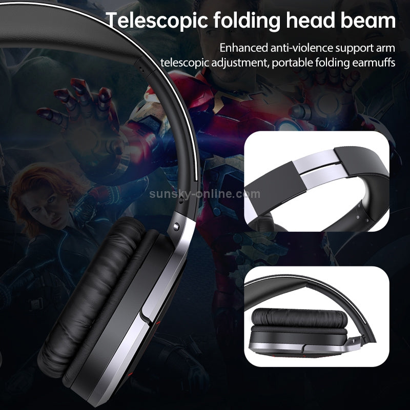 Awei Bluetooth 5.0 Foldable Head-mounted Gaming Headset