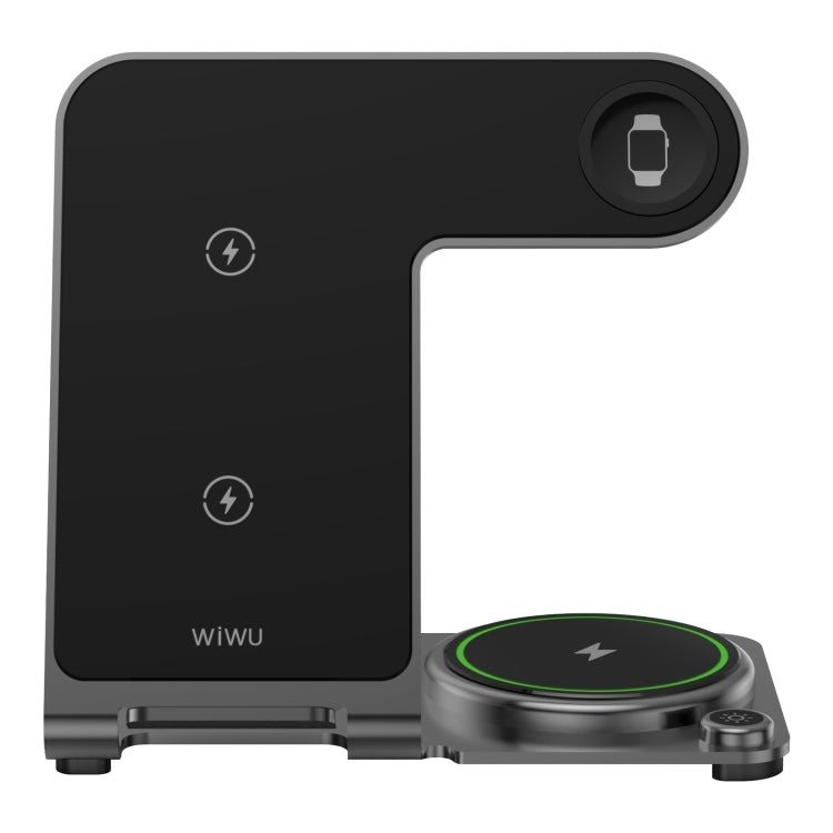 WiWU Power Air 3 in 1 15W Wireless Charger - Black