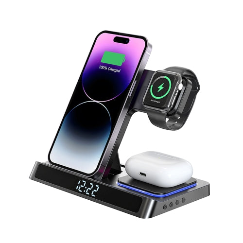 WIWU 5 in 1 / 15W Wireless Charger - Black