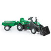 Dolu Ranchero Pedal Tractor with Trailer & Excavator – Kids Ride-On Toy 3Y+