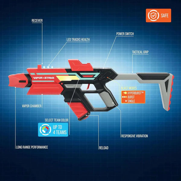 Vapor Strike Sharpshooter – 2 Laser Guns for Kids 6+