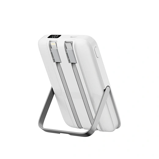 WiWU Pioneer 5-in-1 Power Bank 10000mAh - 15W Magnetic Charging