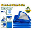 JADEVER Blue Tarp with Eyelets 5x4m Durable & Lightweight - Blue
