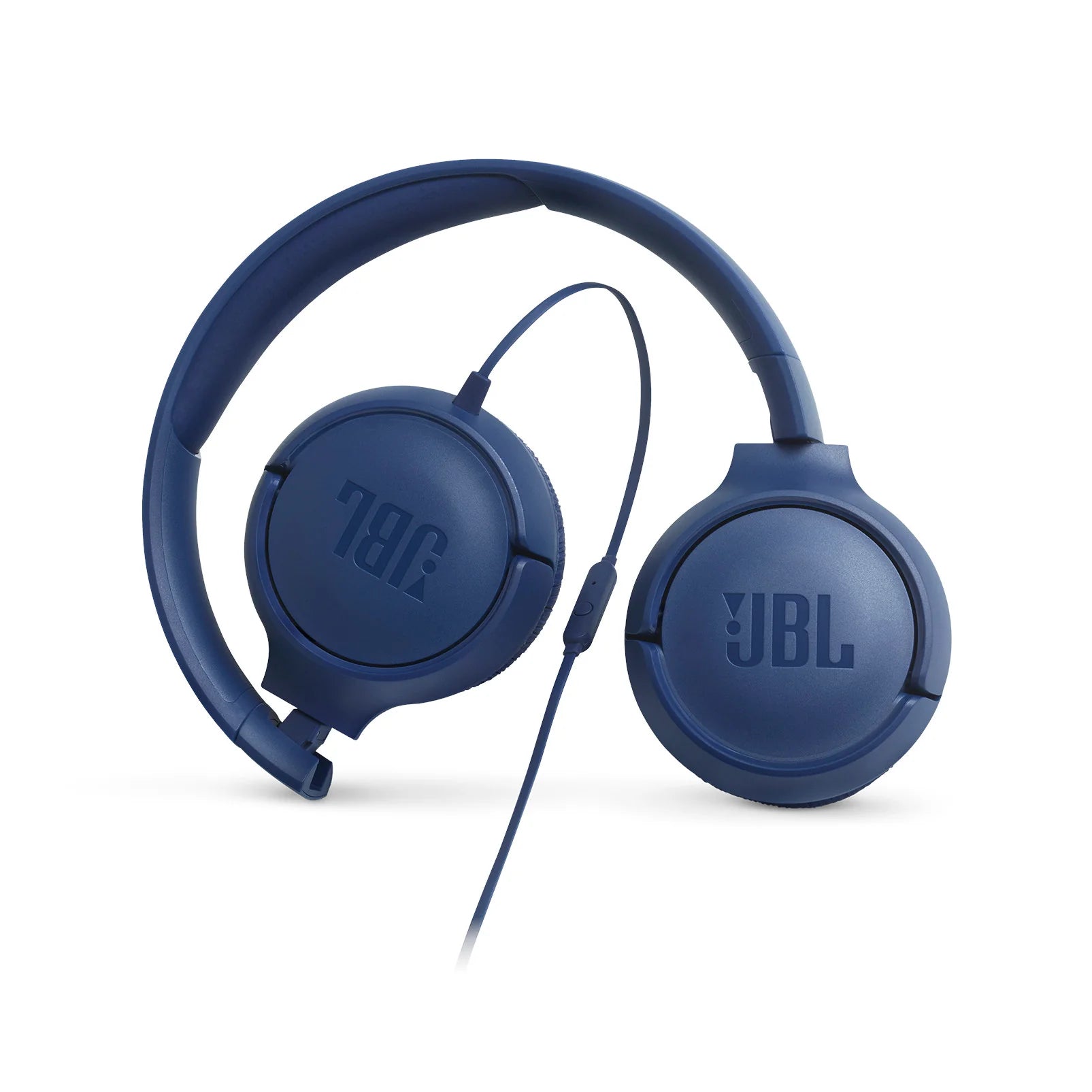 JBL Tune 500 Wired On-Ear Headphones with Mic - Pure Bass Sound