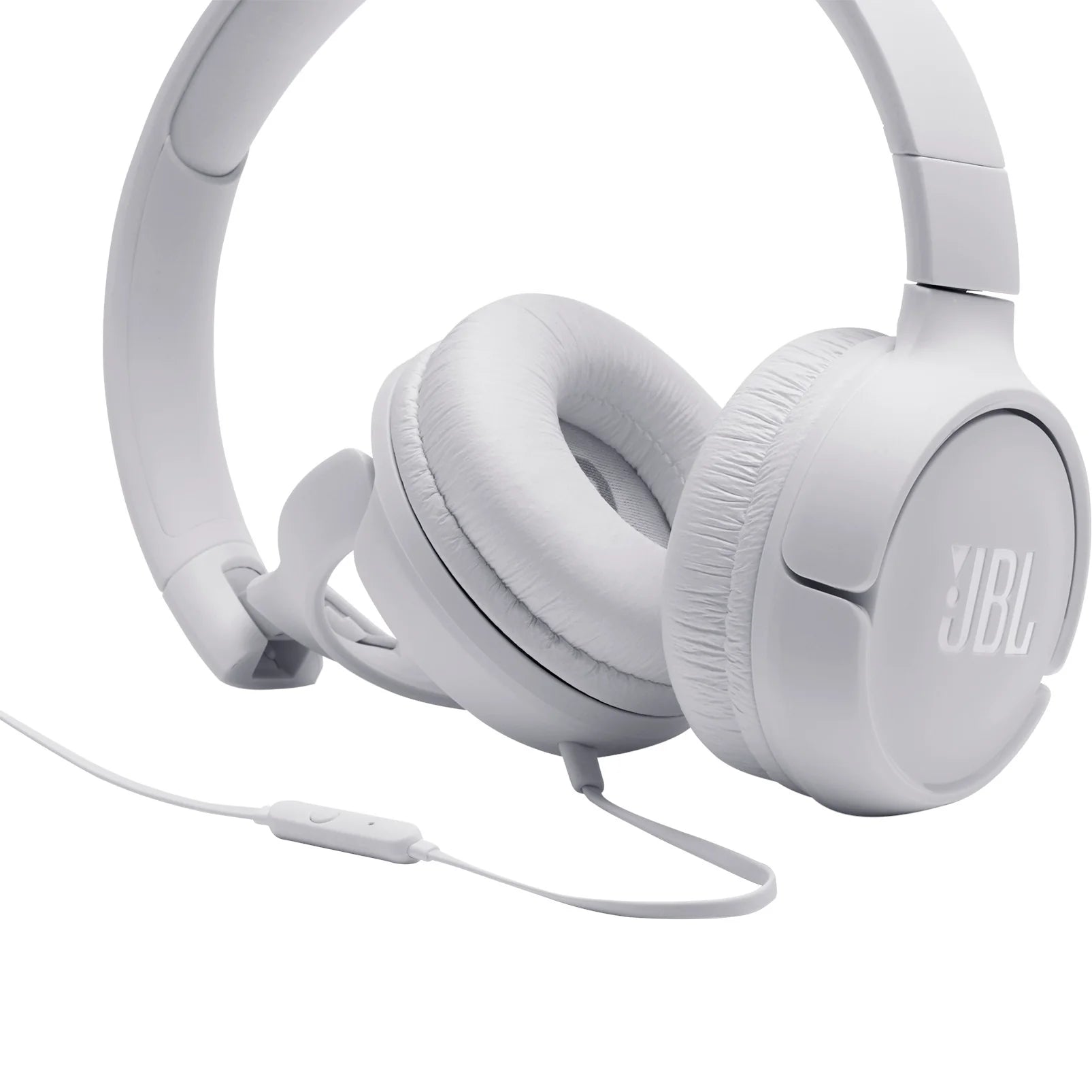 JBL Tune 500 Wired On-Ear Headphones with Mic - Pure Bass Sound