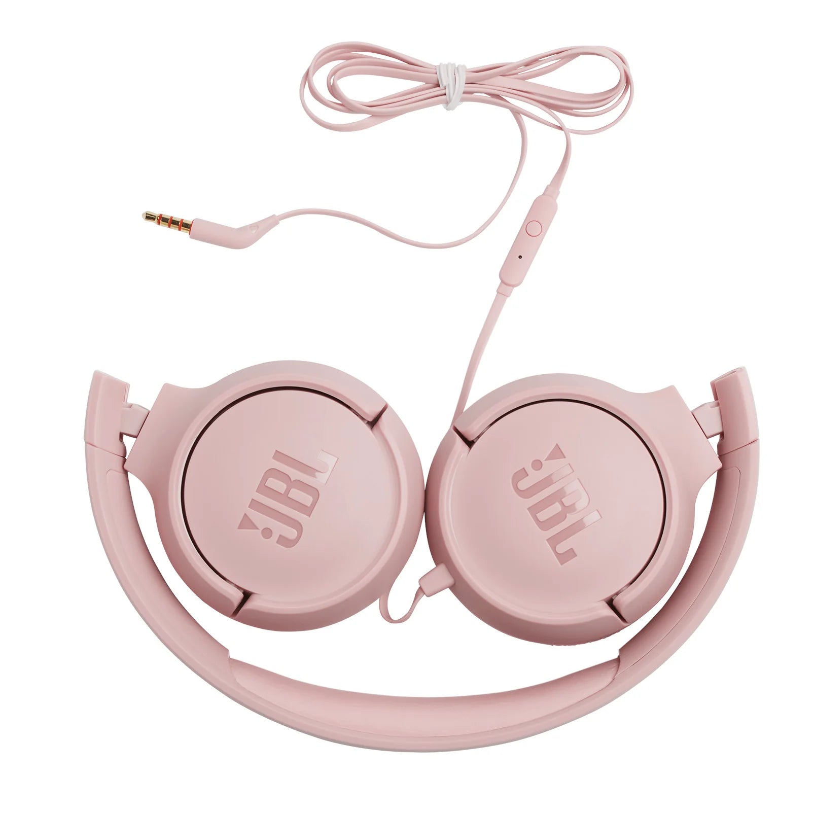 JBL Tune 500 Wired On-Ear Headphones with Mic - Pure Bass Sound