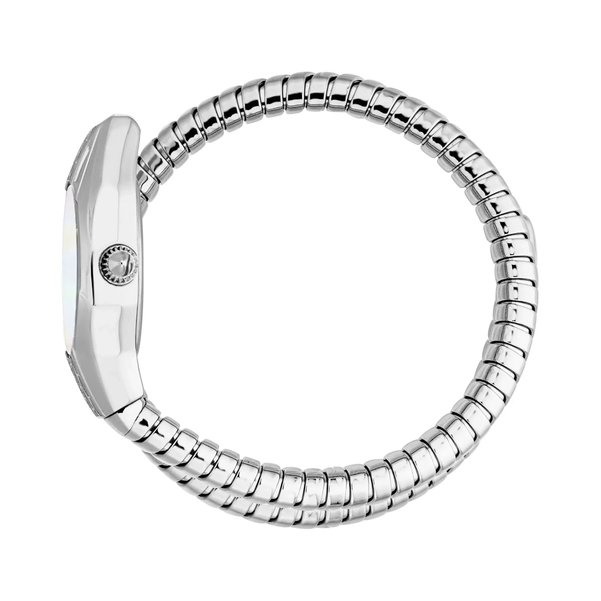 JUST CAVALLI JC1L375M0015 SILVER STEEL BAND WHITE DIAL  FOR WOMEN