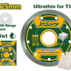 JADEVER Ultrathin Diamond Disc 125x22.2mm – 10mm Blade (JDDC4K03)