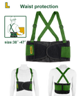 JADEVER Back Support Belt – Size L (38"-47"), Adjustable Suspenders, Lumbar Protection (JDTG901L)