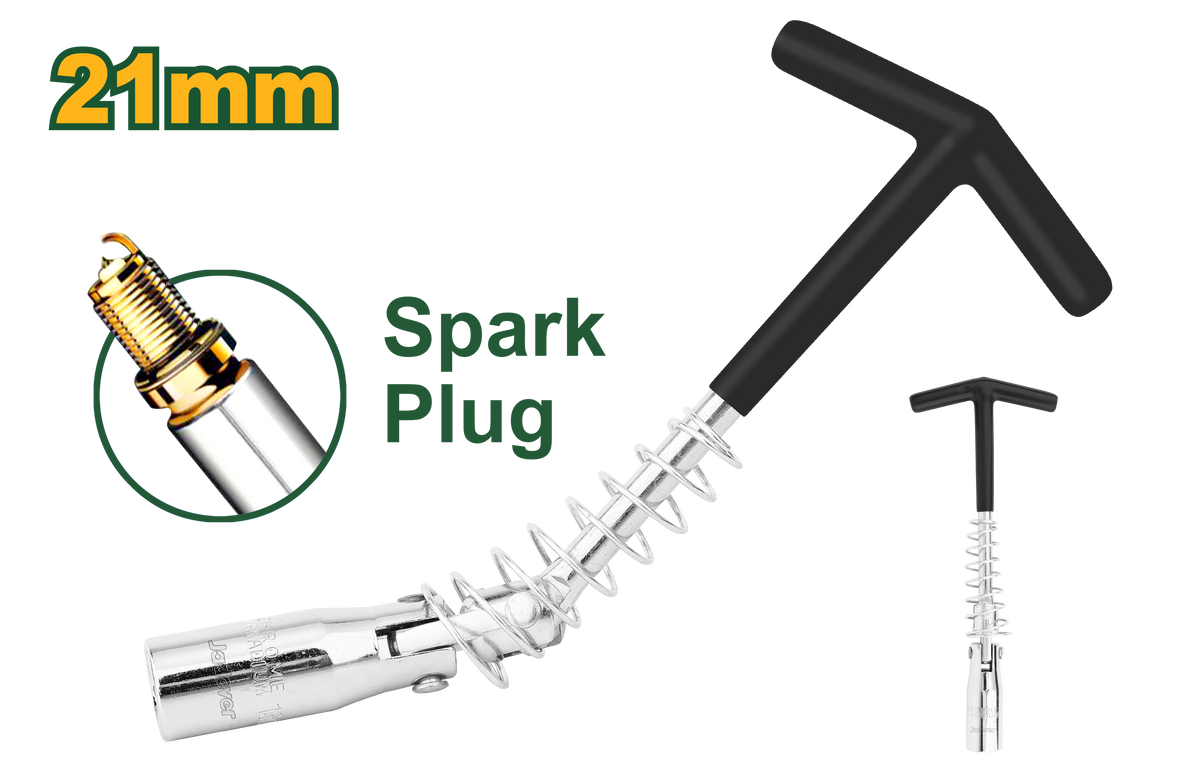 JADEVER T-Handle Spark Plug Socket Wrench 21mm (JDTH5121)