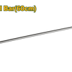 JADEVER Towel Bar 60cm – Zinc Alloy Base &amp; Stainless Steel Tube, Includes Mounting Screws (JDZG1503)