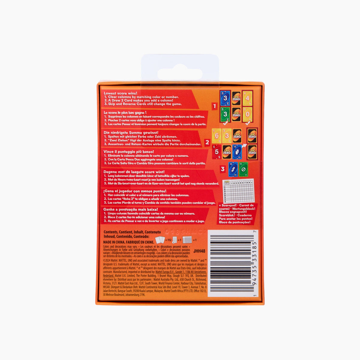 UNO Zero Emea Edition