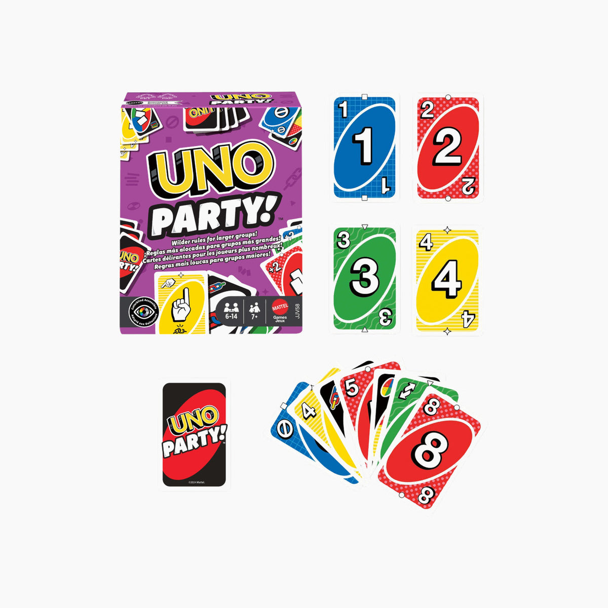 UNO Party Refresh Card Game