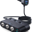 JOYROOM 7 in 1 Cigarette Lighter Splitter 139W Car Charger - Black