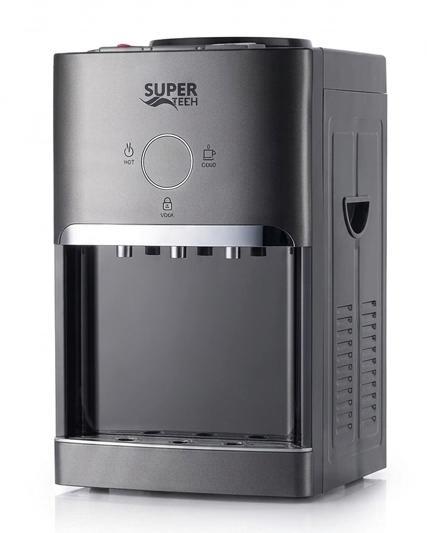 مبرد مياه مكتبي Super Tech RAX5-2-63TB أسود ورمادي سعة 7 لتر