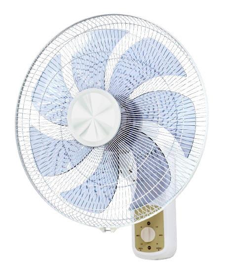 Conti 18-Inch Wall Fan, 7 Blades, 3 Speeds, Remote Control, White – WF 18004 WH R