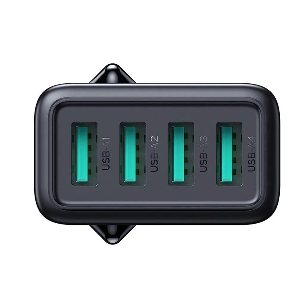 JOYROOM 4 USB Ports Charger - Black