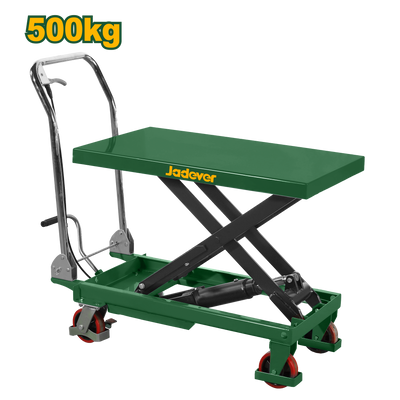 Jadever 500kg Hydraulic Lift Table Sturdy & Adjustable