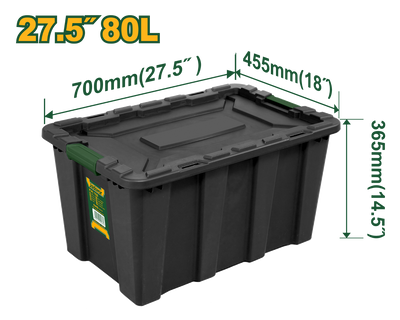 Jadever 88L Storage Box Durable & Stylish Organizer