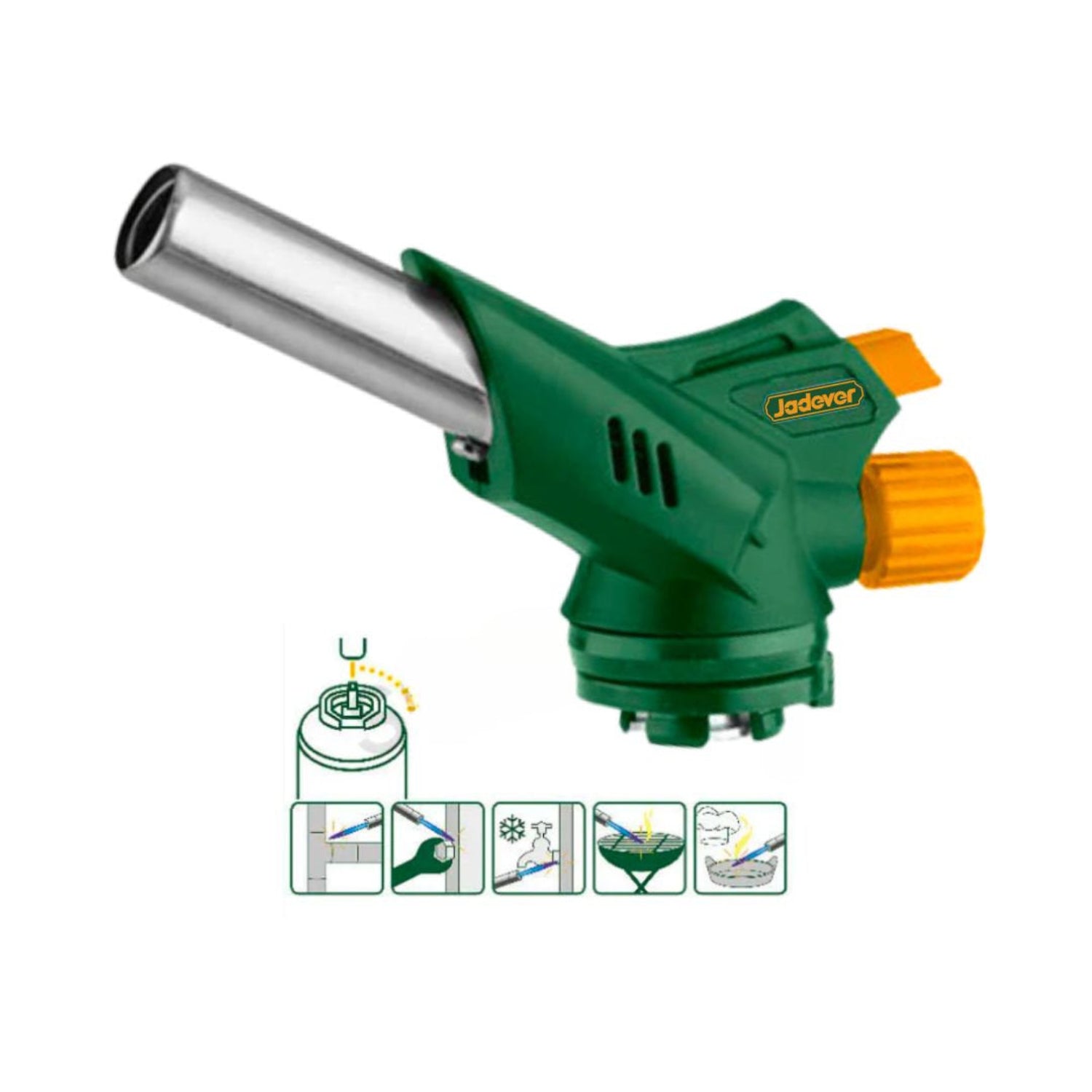 Jadever Gas Torch Powerful Flame & Versatile Use