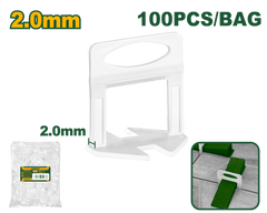 Jadever Tile Spacer 2mm 100 Pcs Precision & Easy Use