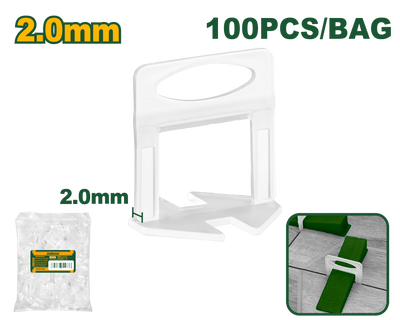 Jadever Tile Spacer 2mm 100 Pcs Precision & Easy Use