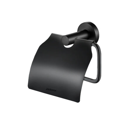 Jadever Toilet Paper Holder Stylish & Durable - Black 