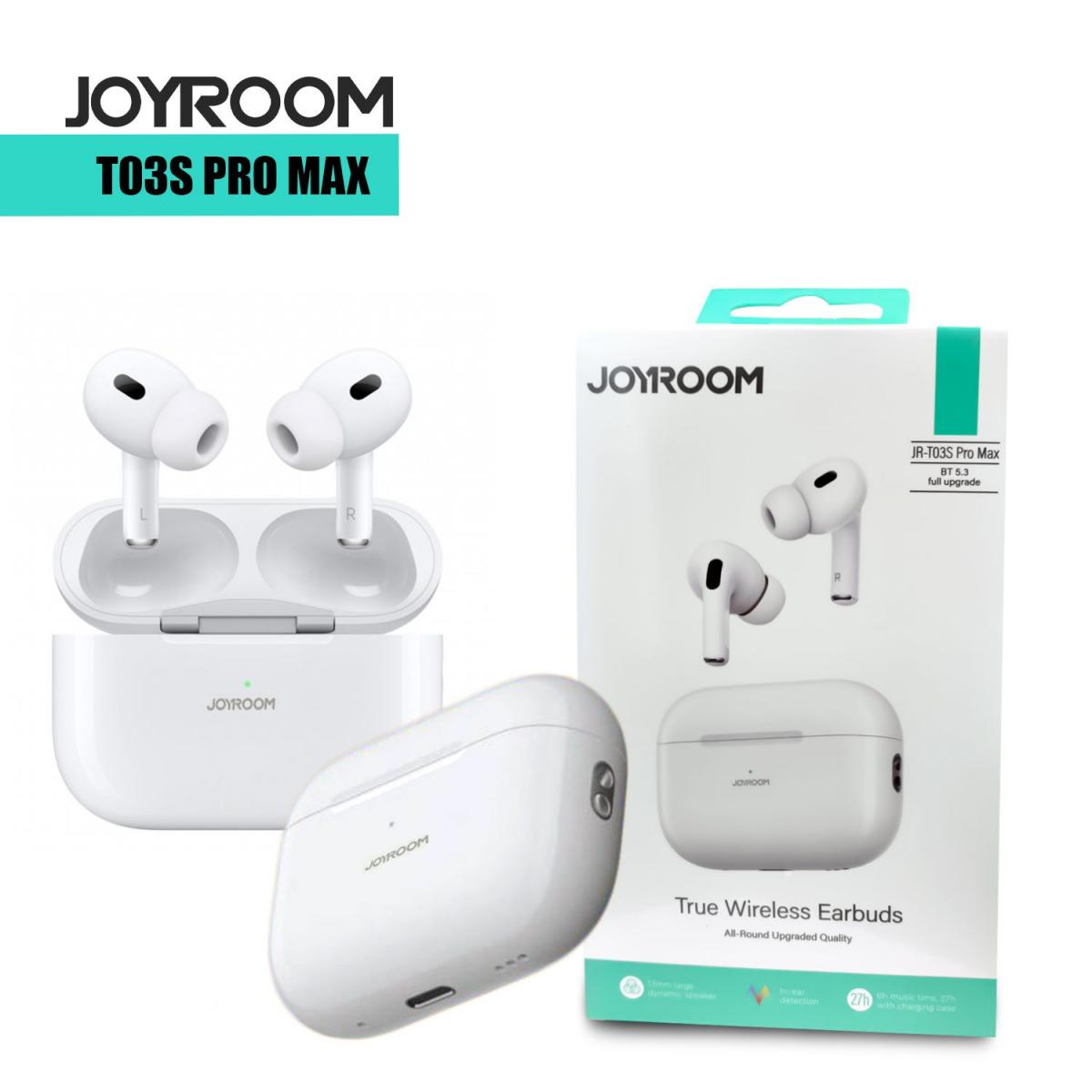 Joyroom PRO MAX Wireless Bluetooth Earphone - White