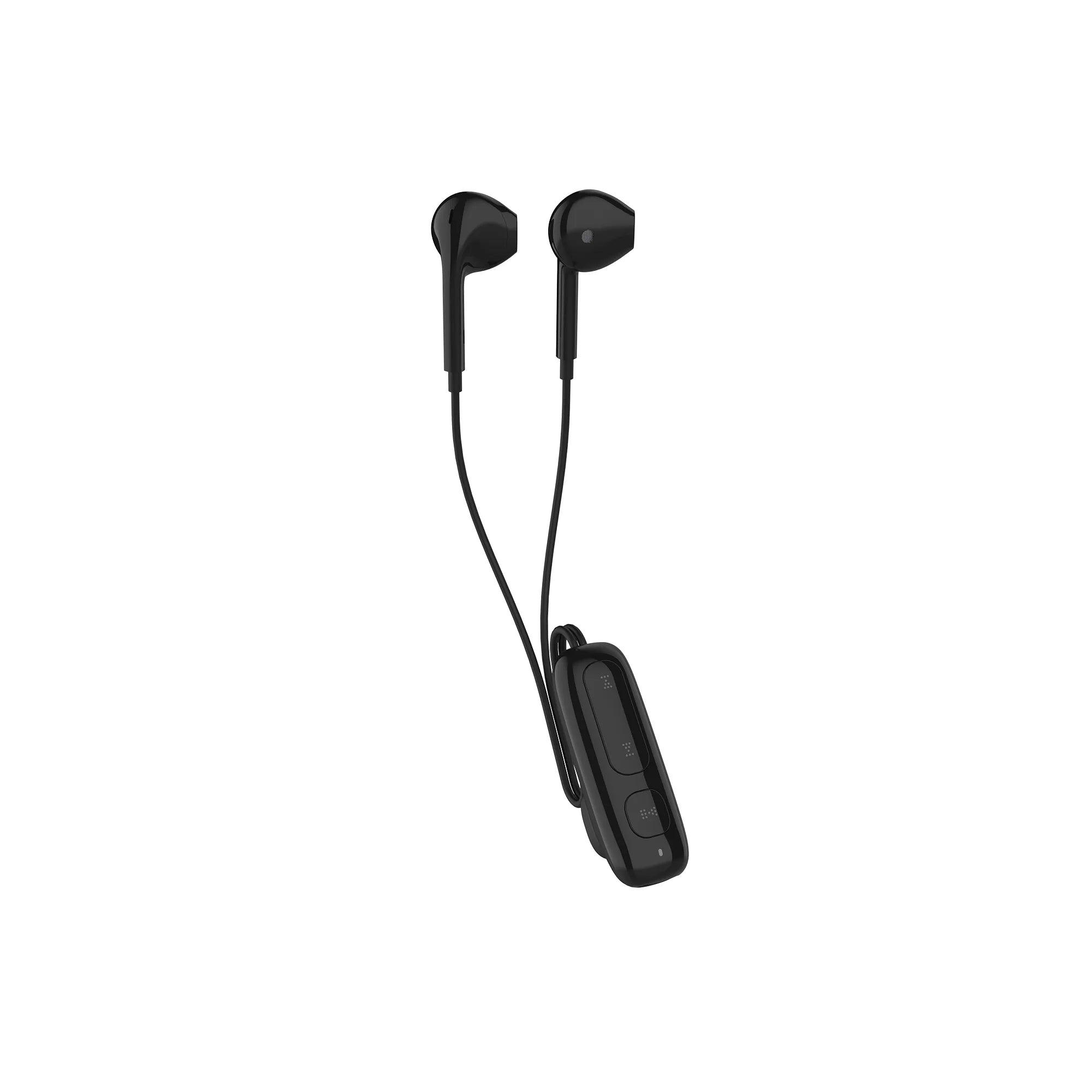 WiWU Bluetooth Wired Earphone with strong Mangetic Clamp Sports Earbuds Stereo Sound HiFi Wired Headphone with Mic