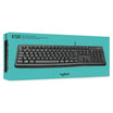 لوحة مفاتيح Logitech K120 | سلكية USB بتصميم مريح