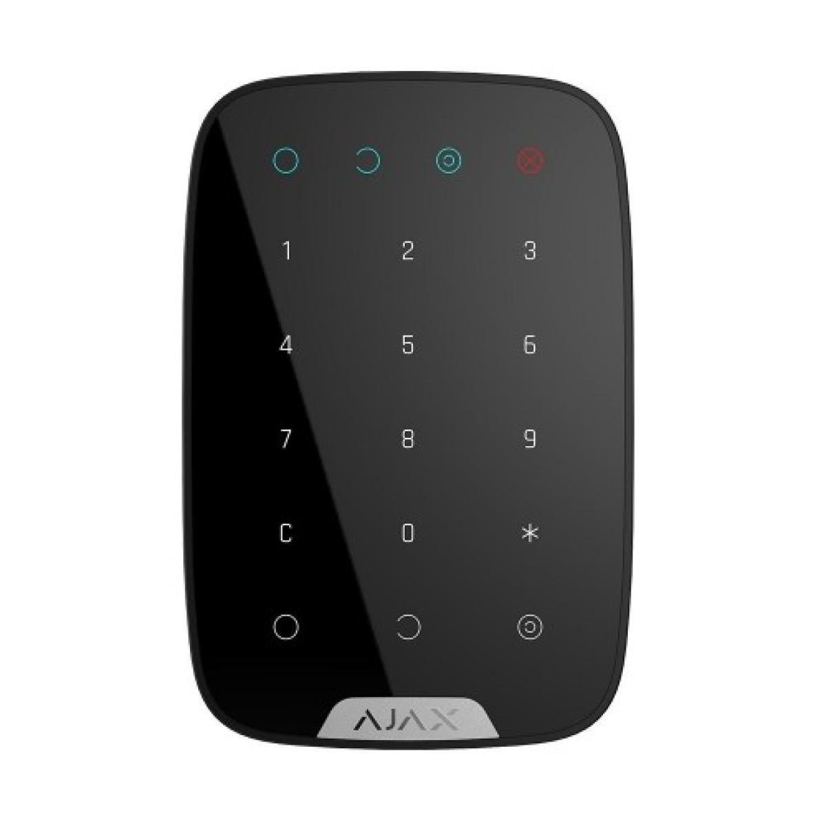 AJAX KEYPAD Wireless Touch Keyboard Black