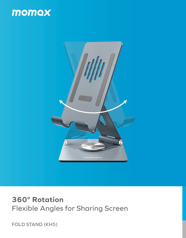 Momax Fold Stand Rotating Phone/Tablet Multi-purpose Stand