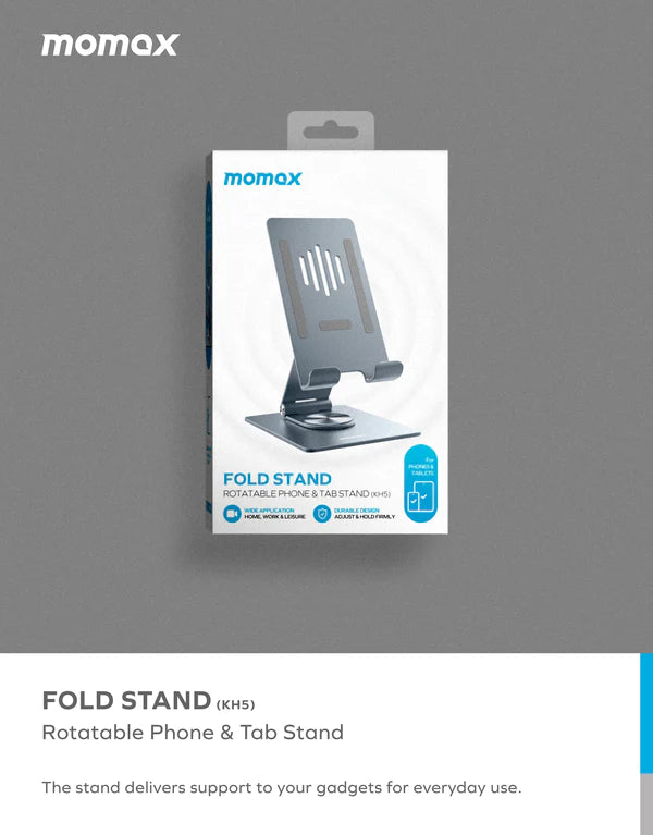 Momax Fold Stand Rotating Phone/Tablet Multi-purpose Stand