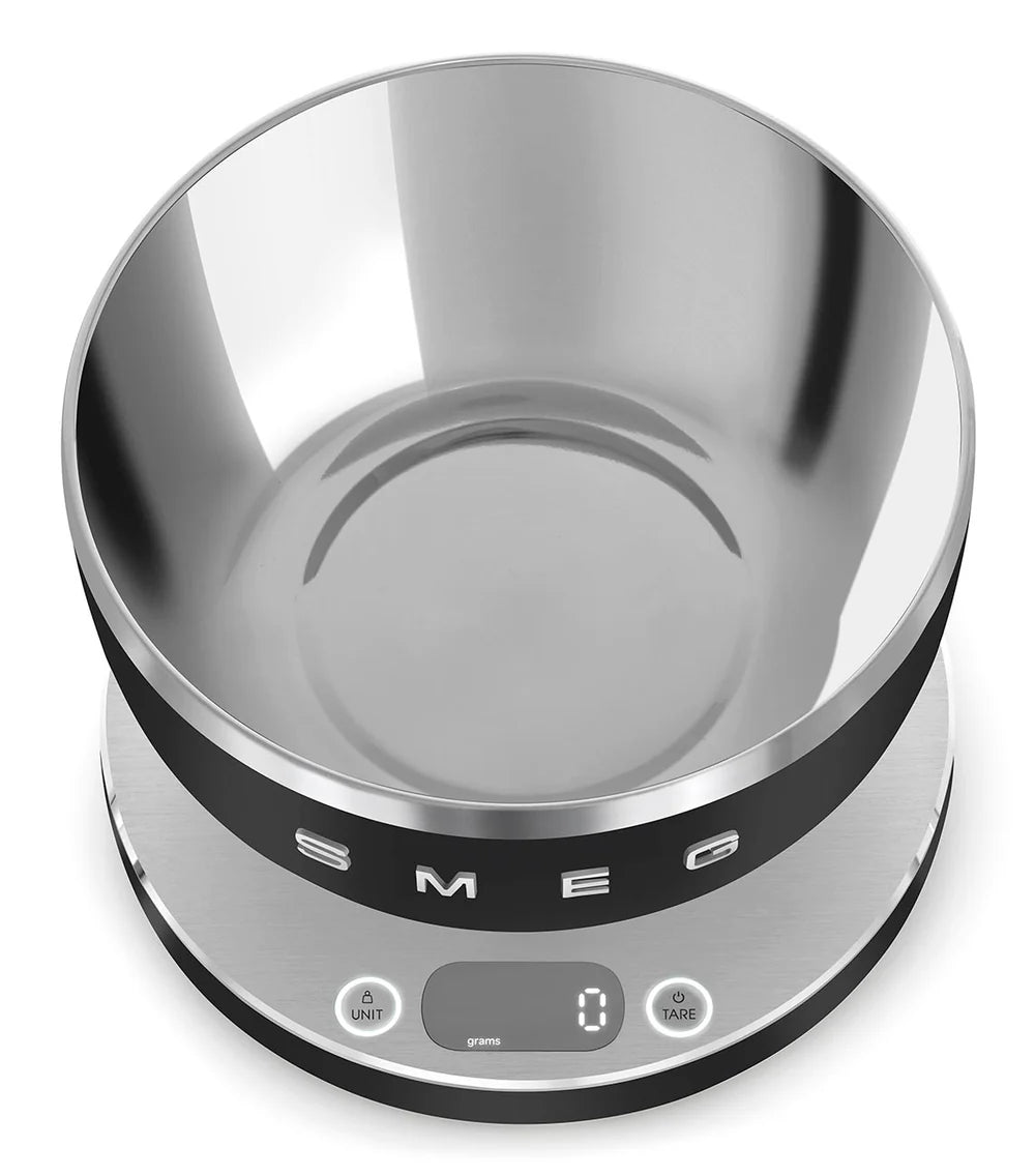 Smeg KSC01 Digital Kitchen Scale – Black Matt