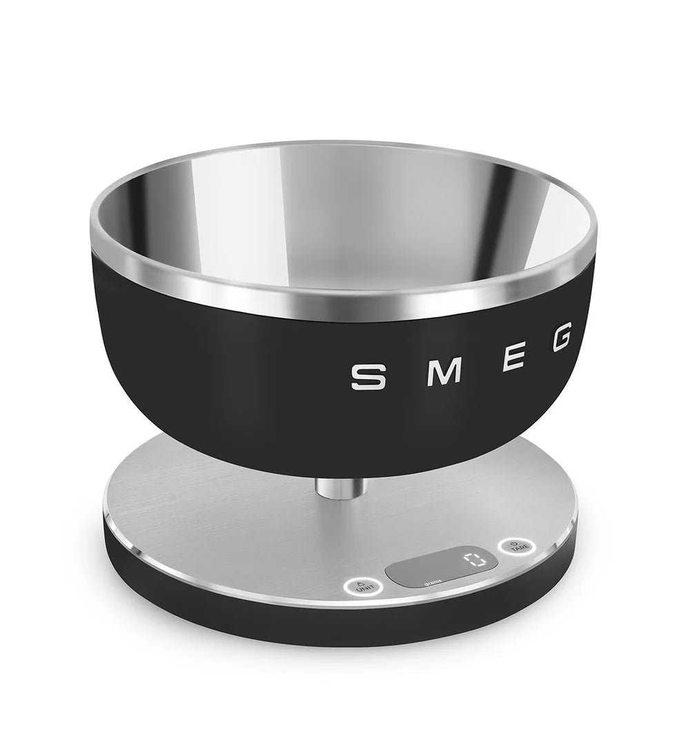 Smeg KSC01 Digital Kitchen Scale – Black Matt