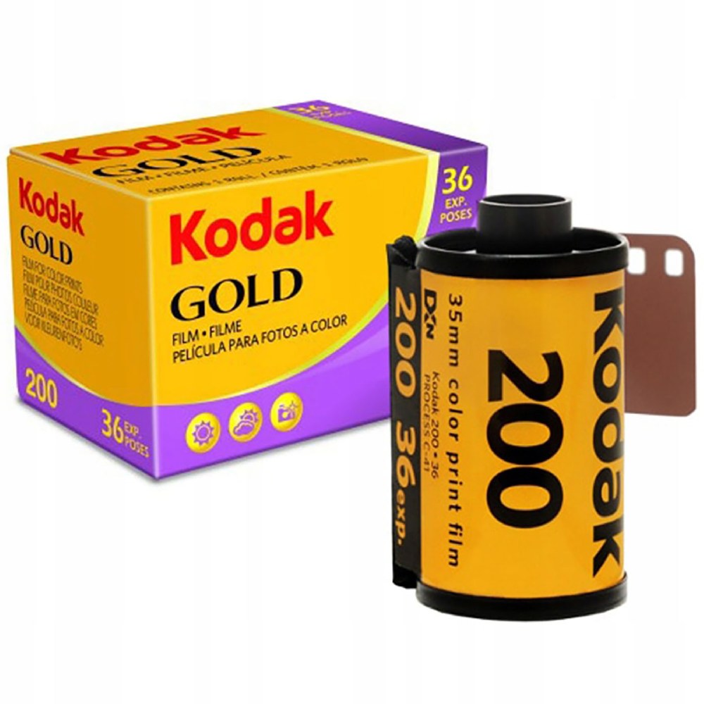 Kodak Gold 36 Exposure Film – High Sharpness & Versatile