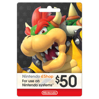 Nintendo eShop $50 Gift Card