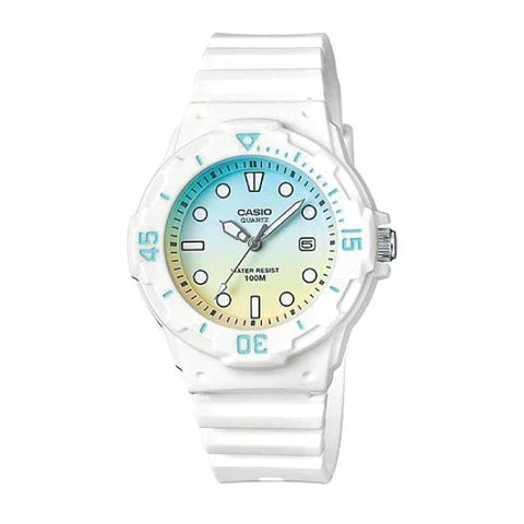 Casio Analog Sports Date Resin 100M Ladies Watch LRW-200H-2E2