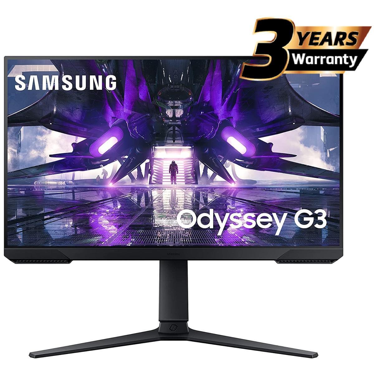 Samsung 24" G3 Odyssey Flat Gaming FHD Monitor with 165Hz Refresh Rate