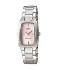 Casio, LTP-1165A-4CDF(SH20), Women's Watch - Pink Stainless Steel