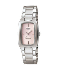 Casio, LTP-1165A-4CDF(SH20), Women's Watch - Pink Stainless Steel